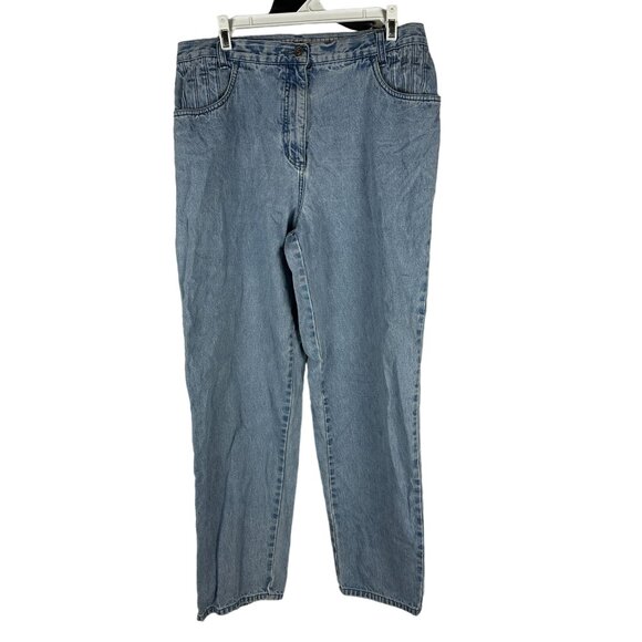 Christopher & Banks Women's Light Wash Denim Jeans Size 12 - Picture 1 of 6